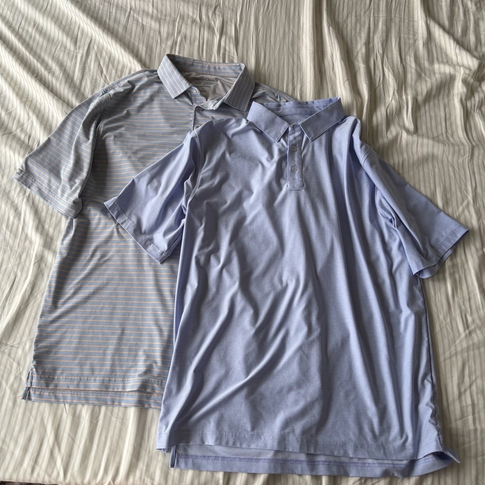 Straight Down Athletic Polo Shirt Bundle